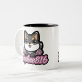 Daphne 816 dubbelzijdige Mok (Voorkant links)