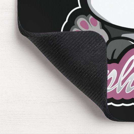 Daphne 816 Mousepad - zwart Muismat (Hoek)