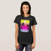 Daphne Alabama Al Summer Sunset T-shirt (Voorkant volledig)