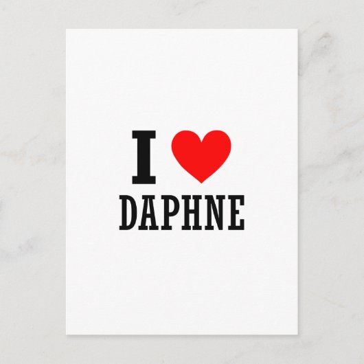 Daphne, Alabama Briefkaart (Voorkant)