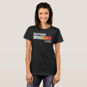 Daphne Alabama State Pride Roots Hometown Native T-shirt (Voorkant volledig)