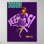 Daphne Blake Scoob! Titel Jeepers Poster (Voorkant)