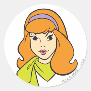 Daphne Close-up Ronde Sticker