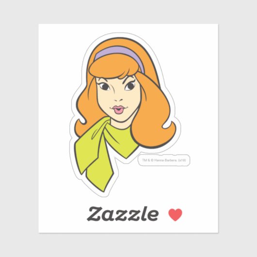 Daphne Close-up Sticker (Vel)