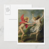 Daphne en Apollo (olie) Briefkaart (Voorkant / Achterkant)