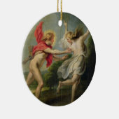 Daphne en Apollo (olie) Keramisch Ornament (Rechts)