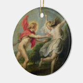 Daphne en Apollo (olie) Keramisch Ornament (Links)