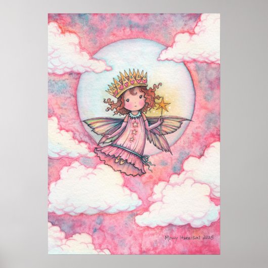 Daphne Feeënprinses Kunst van Molly Harrison Poster (Voorkant)