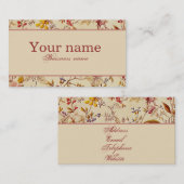 Daphne,   florale visitekaartje (Voorkant / Achterkant)
