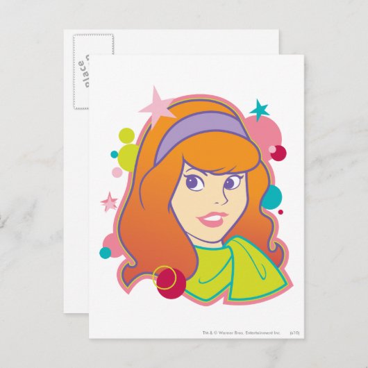 Daphne Groovy Graphic Briefkaart (Voorkant / Achterkant)