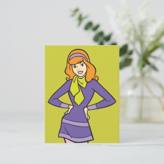 Daphne Hands on Hips Briefkaart (Staand voorkant)