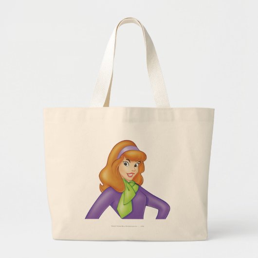 Daphne Smiling Grote Tote Bag (Voorkant)