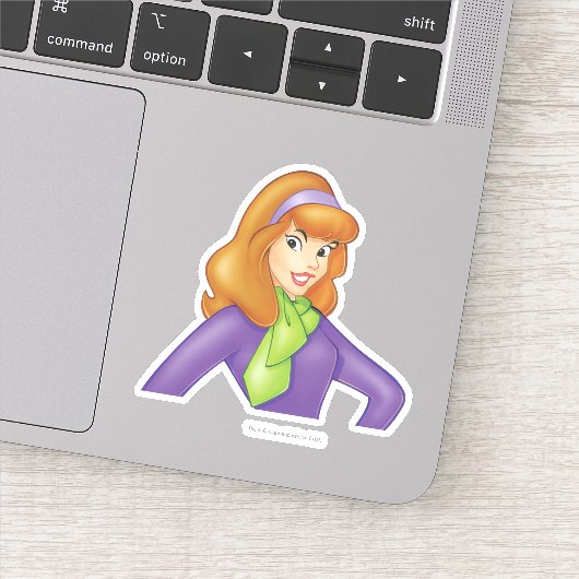 Daphne Smiling Sticker (Detail)