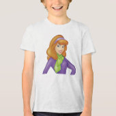 Daphne Smiling Tri-Blend Shirt (Voorkant)