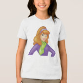 Daphne Smiling Tri-Blend Shirt (Voorkant)
