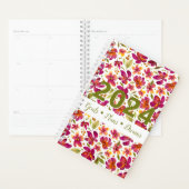 Daphne Waterverf Floral 2024 Planner (Display)