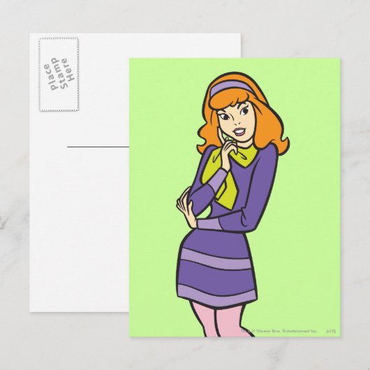 Daphne Wondering Briefkaart (Voorkant / Achterkant)