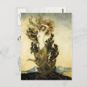 DAPHNE's Metamorfose in een boom Briefkaart (Voorkant / Achterkant)