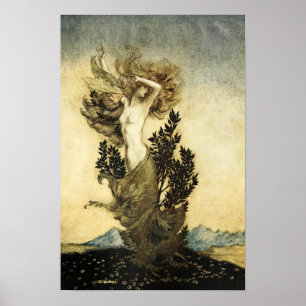 DAPHNE's Metamorfose in een boom Poster