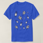 Daphnia spec Crustacea collage T-shirt (Design voorkant)
