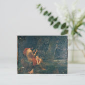 Daphnis en Chloe, 1824-25 Briefkaart (Staand voorkant)