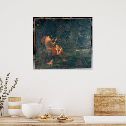 Daphnis en Chloe, 1824-25 Poster (Keuken)