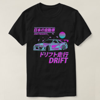 Daporgolf Japan Jdm auto-drijfveer motorrijtuig T-shirt