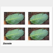 Dapped Leaf Rechthoekige Sticker (Vel)