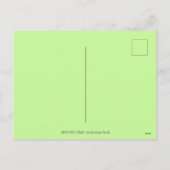 DAPPELGRIJS IN EEN ÉÉN PAARD OPEN SLEE, KLEURRIJK FEESTDAGENKAART (Achterkant)