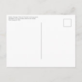 Dapper 1913 Man Draag Robe van Georges Barbier Briefkaart (Achterkant)