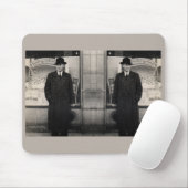 dapper 1930s foto met twee mannen muismat (Met muis)