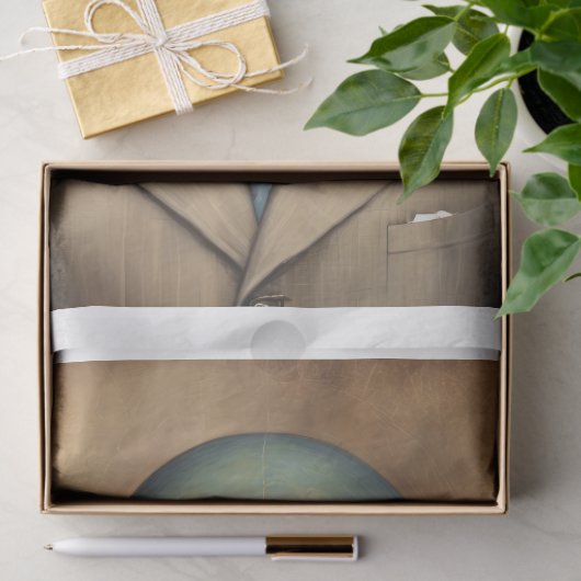 Dapper Alien Decoupage Tissuepapier (Geschenk)