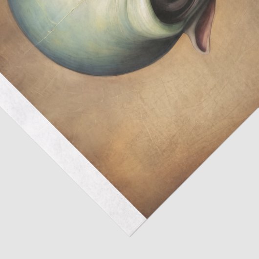 Dapper Alien Decoupage Tissuepapier (Detail)