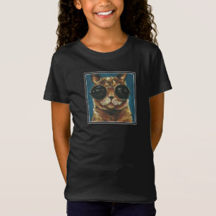 Dapper Animal   Kat in zonnebrillen T-shirt