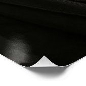 Dapper Australian Shepherd Dog in Suit and Hat Perfect Poster (Hoek)