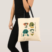  Dapper Beagle & Larbador Honden Tote Bag (Voorkant (product))