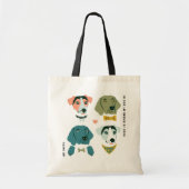  Dapper Beagle & Larbador Honden Tote Bag (Voorkant)