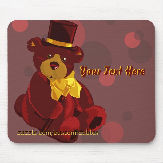 Dapper Beer Mousepad Muismat (Voorkant)