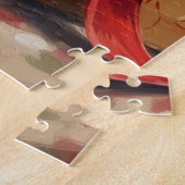 Dapper Boston Terrier Dog Christmas Gift Legpuzzel (Zijkant)