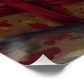 Dapper Boston Terrier Dog Christmas Gift Perfect Poster (Hoek)