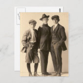 Dapper Boys Briefkaart (Voorkant / Achterkant)