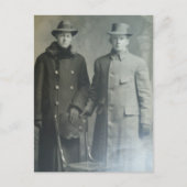 Dapper Brothers in Overjassen RPPC B & W Foto Afbe Briefkaart (Voorkant)
