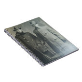 Dapper Brothers in Overjassen RPPC B & W Foto Afbe Notitieboek (Rechterzijde)