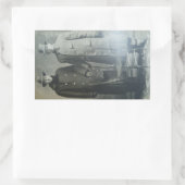 Dapper Brothers in Overjassen RPPC B & W Foto Afbe Rechthoekige Sticker (Tas)