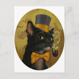 Dapper Cat Briefkaart