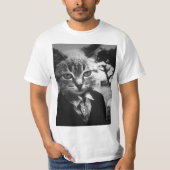 Dapper Cat T-shirt (Voorkant)