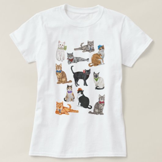 Dapper Cats T-shirt (Design voorkant)