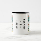  Dapper Chihuahua Dog Tweekleurige Koffiemok (Center)