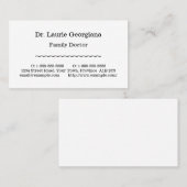 Dapper, conservatief Visitekaartje (Voorkant / Achterkant)