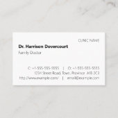 Dapper, conservatief Visitekaartje (Voorkant)